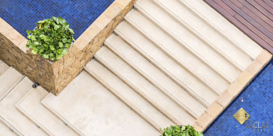 escaliers avec marble