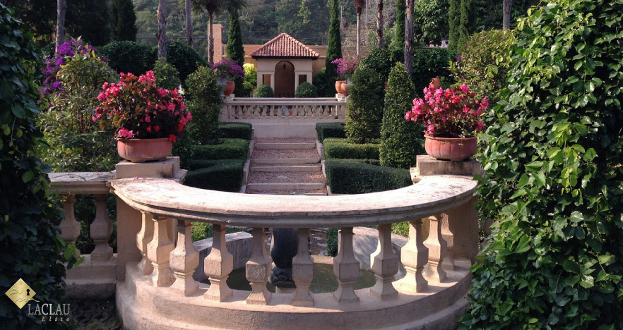 Décoration de jardin toscani